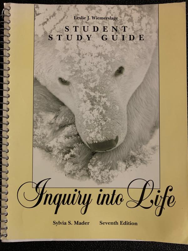 Inquiry into Life 7e SSG