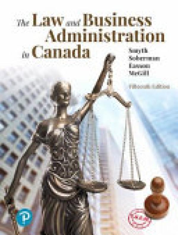 Law and Business Administration in Canad