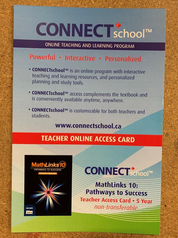 Mathlinks 10 Pathways to Success Connec