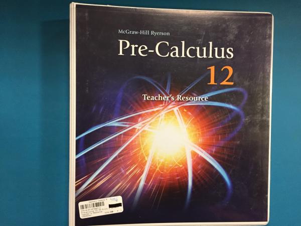 Precalculus 12 TR Print & CD WNCP 2012