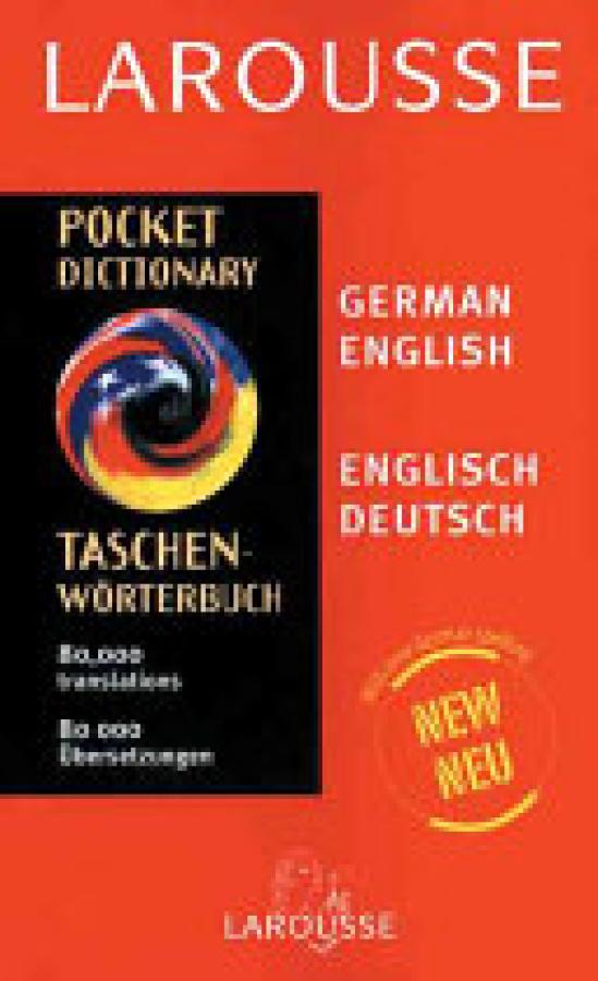 Larousse Pocket Dictionary: German/Engli