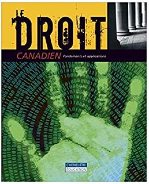 Droit Canadien: Fondements Applications