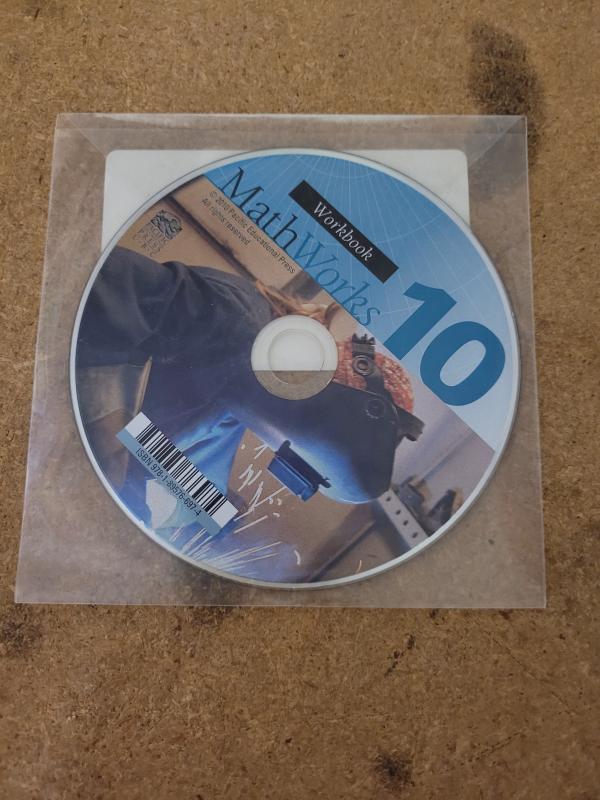 Mathworks 10 Student Workbook CD