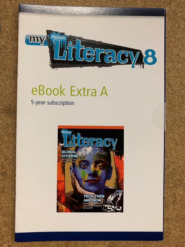 Nelson Literacy 8a Ebook Access
