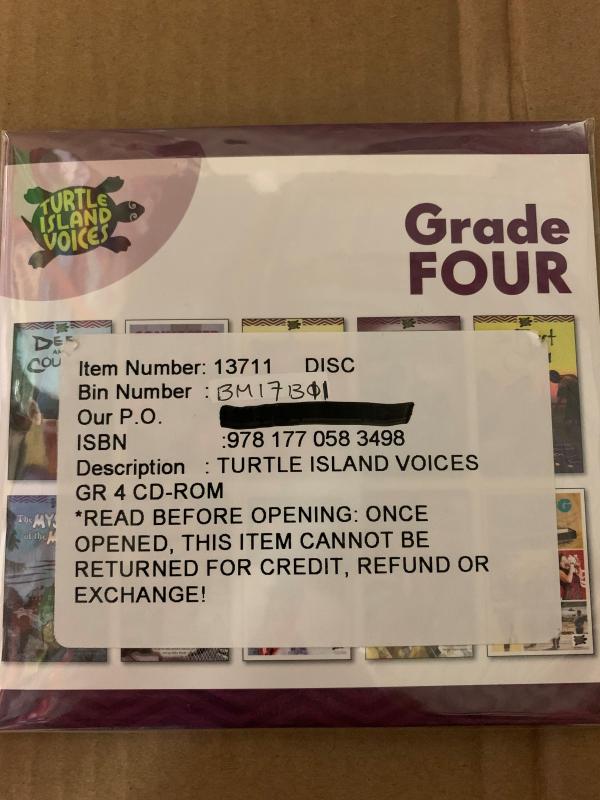 Turtle Island Grade 4 CD-Rom