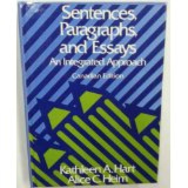 Sentences, Paragraphs & Essays CDN/E