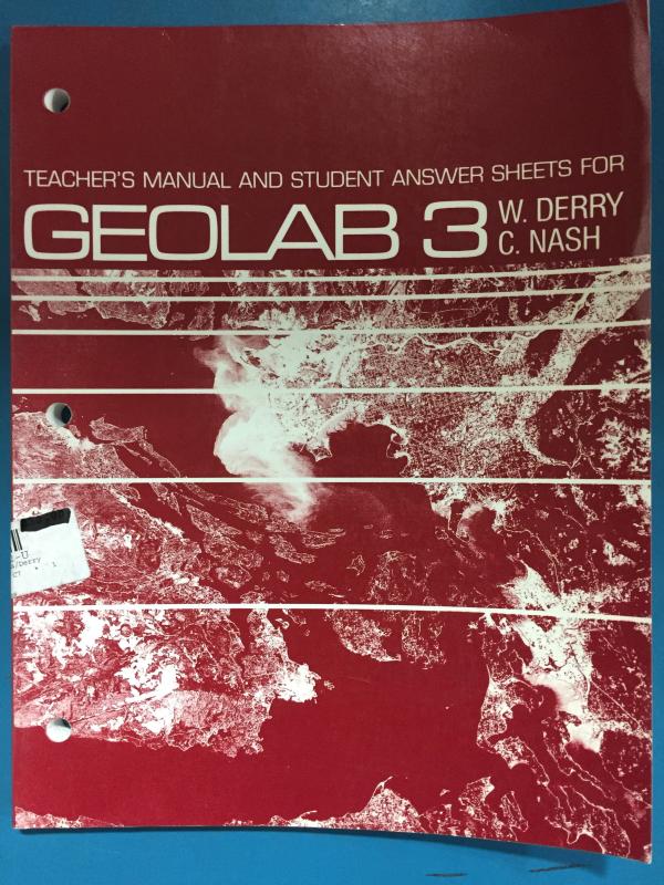 Geolab 3 TM & Student Answer Sheets