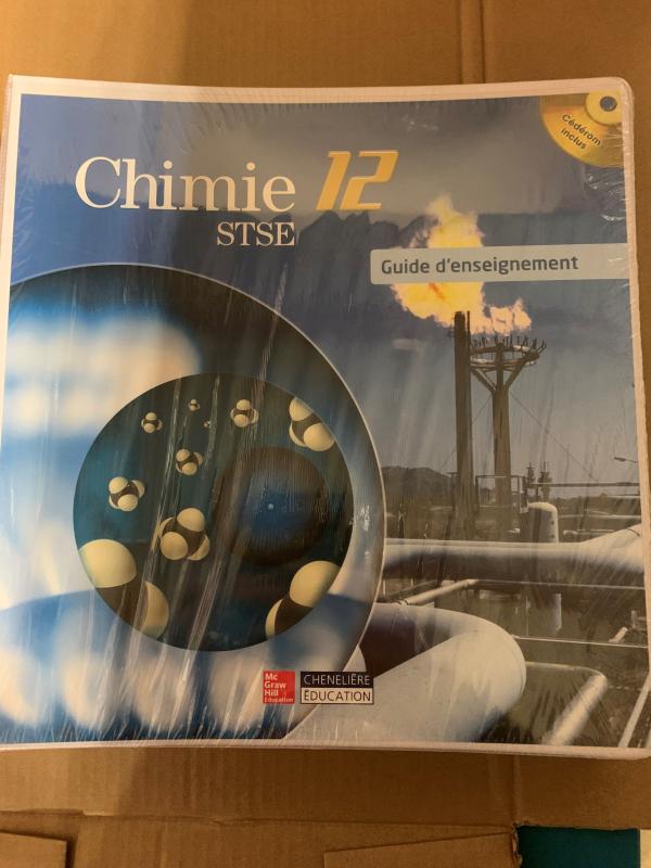 Chimie 12 Stse Guide D'enseignement