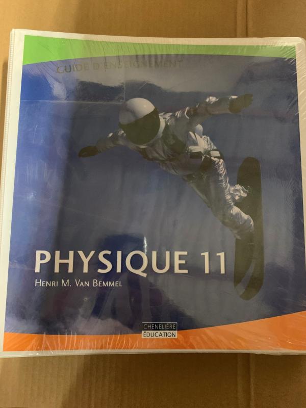 Physique 11 Guide D'enseignement