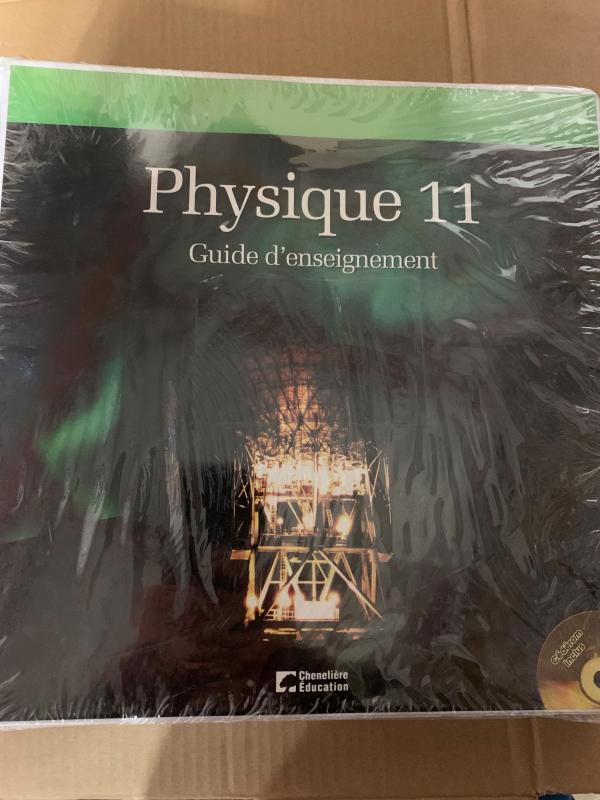 Physique 11 Guide D'enseignement