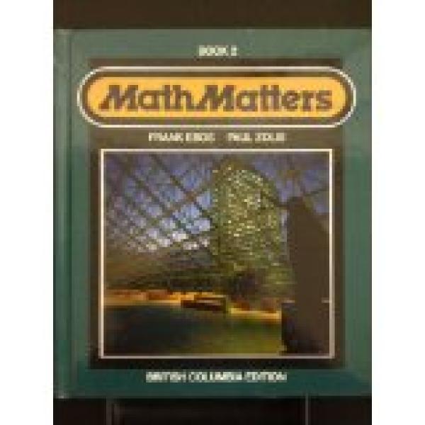 Math Matters Book 2 B.C. Edition