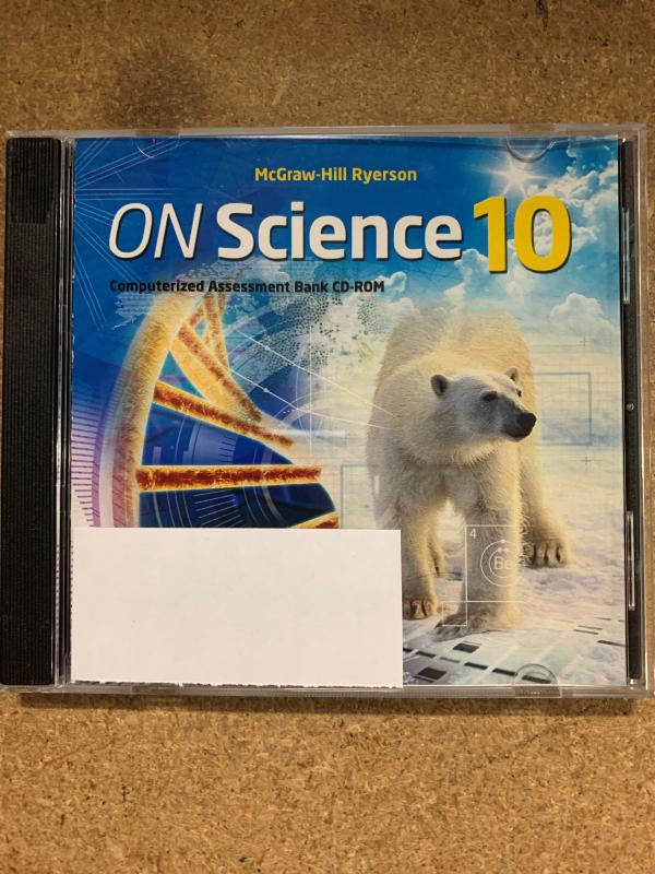 ON Science 10 Computerized Assessment Ba