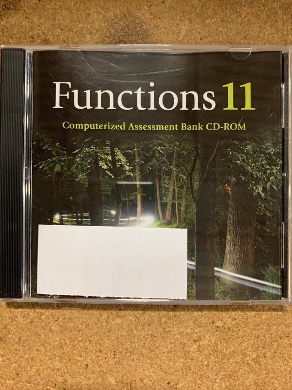 Functions 11 Computerized Assessment Ban