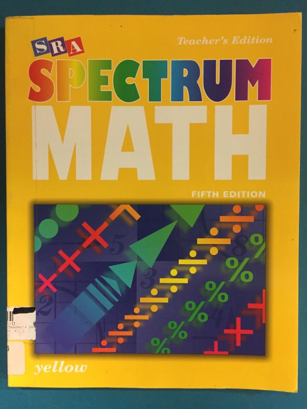 Spectrum Math Yellow 5/E Te