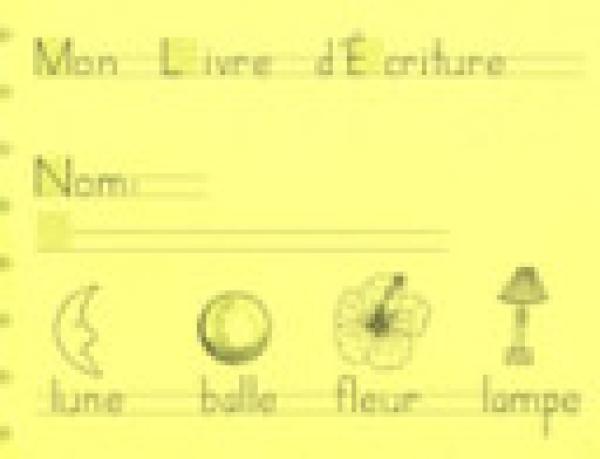 Mon Livre D'ecriture- GR 1