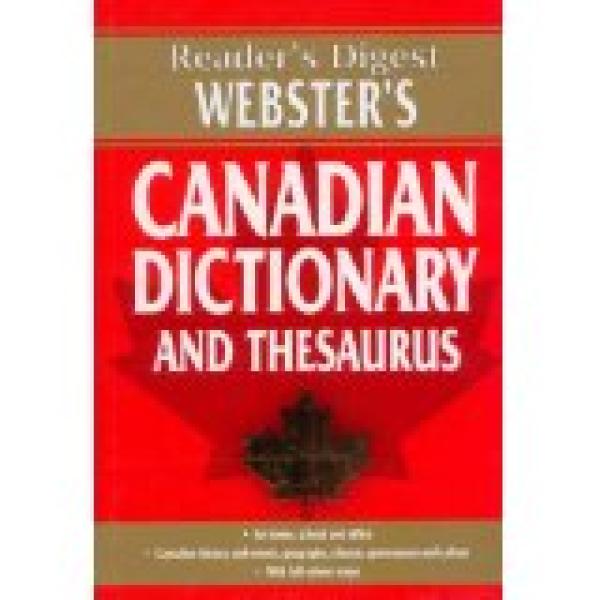 Webster's Canadian Dictionary and Thesau