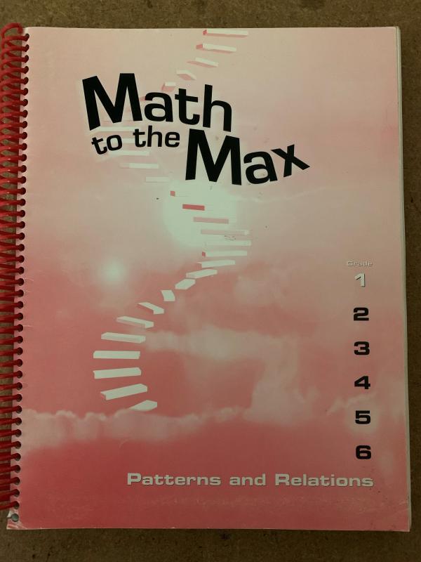 Math to the Max GR 1: Patterns and Relat