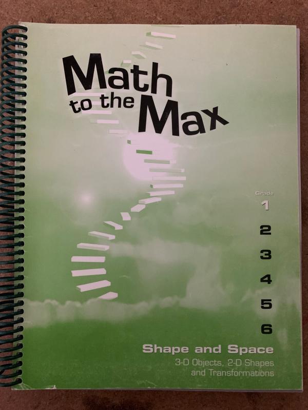 Math to the Max GR 1: Shape and Space