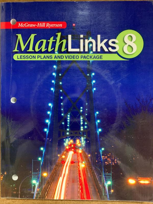 Mathlinks 8 Lesson Plans and Video PKG