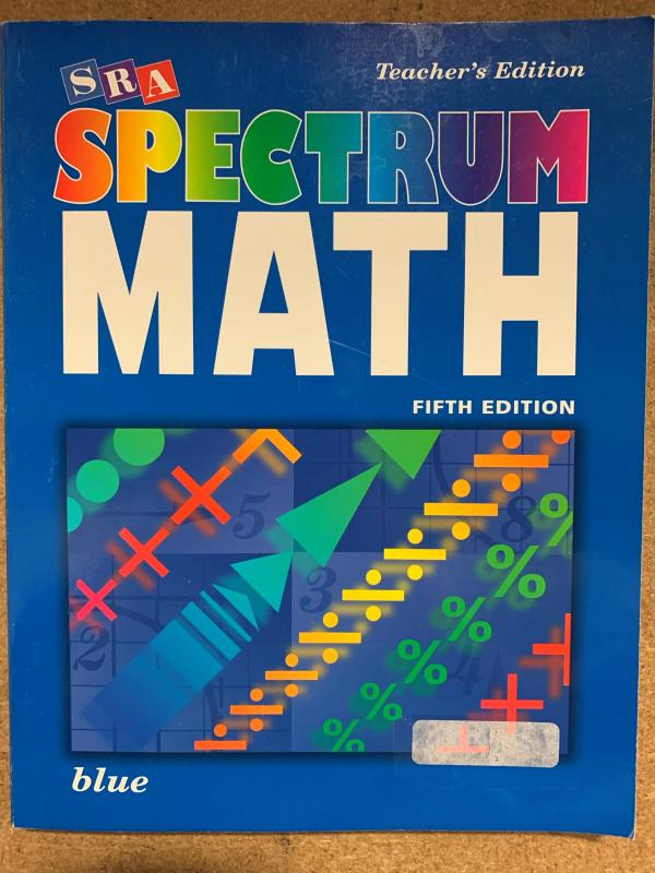 Spectrum Math 7 Blue Teacher's Edition