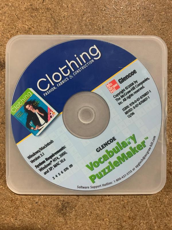 Clothing: Fashion, Fabric & Const Vocabu
