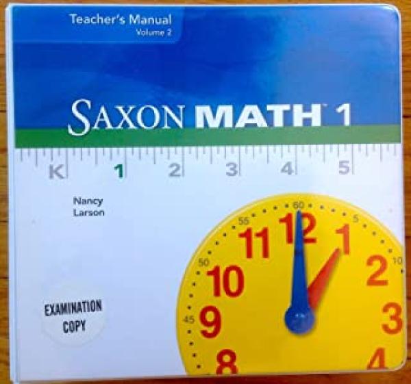 Saxon Math 1 Teacher's Manual Vol 2