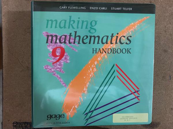 Making Mathematics 9 TRB