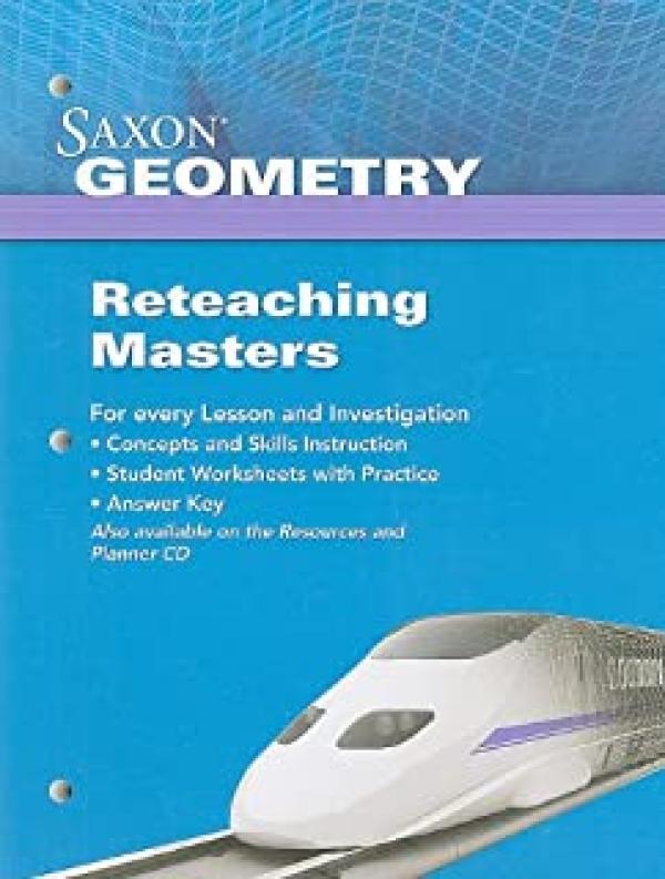 Saxon Geometry Reteaching Masters