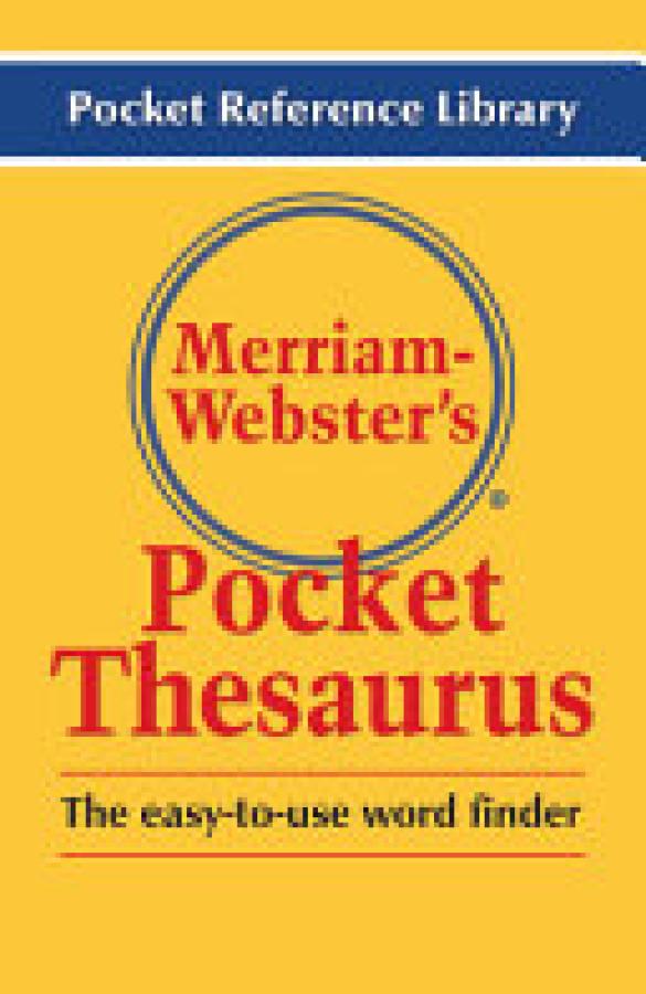 Merriam-Webster's Pocket Thesaurus: The