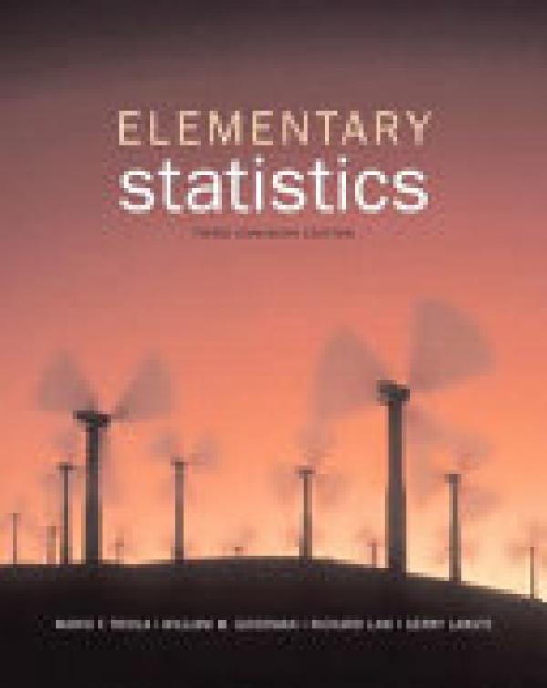 Elementary Statistics, Third Canadian Ed