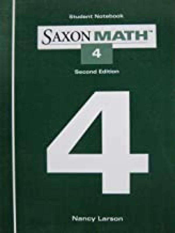 Saxon Math 4 Student Notebook