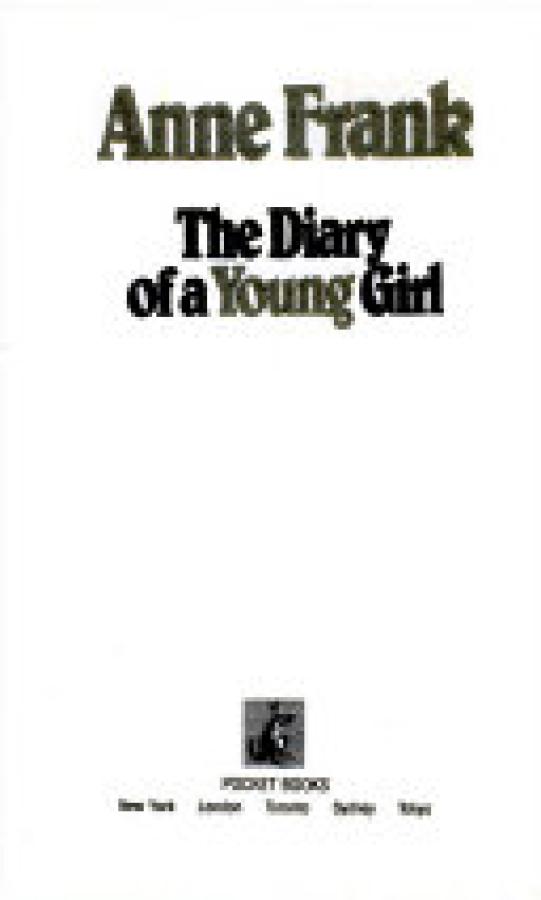 Anne Frank: The Diary of a Young Girl