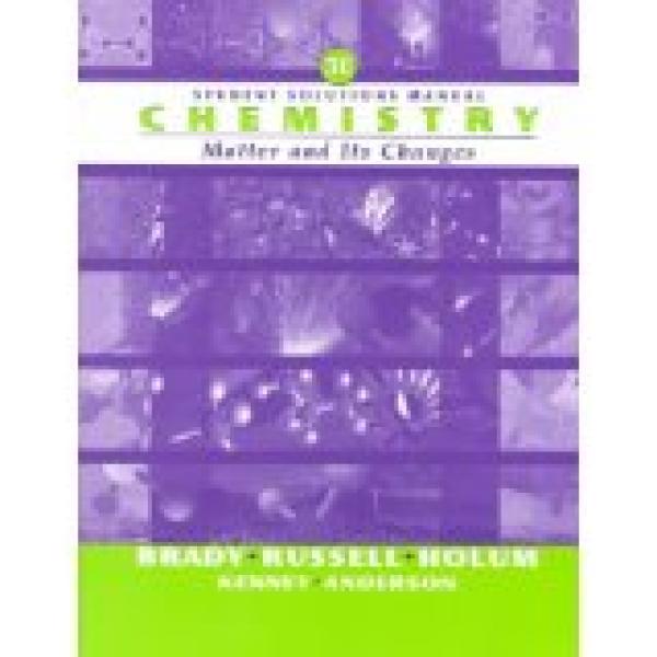 Chemistry: Study of Matter 3/E Stsoluman