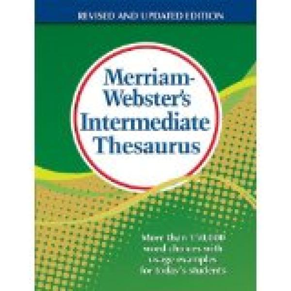 Merriam-Webster's Intermediate Thesaurus