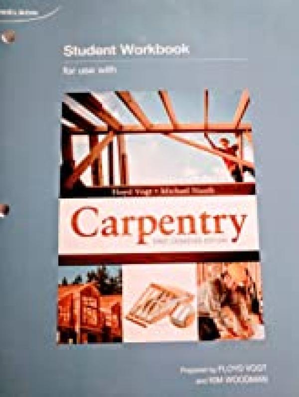 Carpentry 1st CDN Edition Workbook