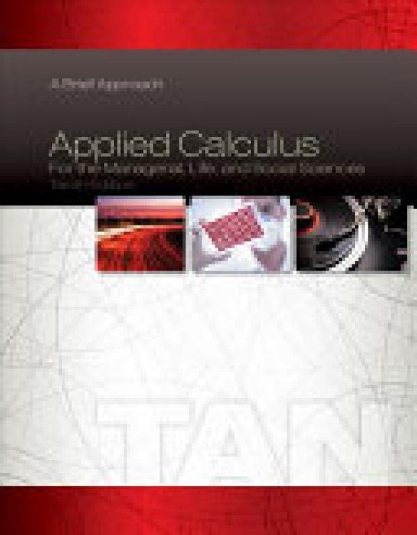 Applied Calculus for the Managerial, Lif