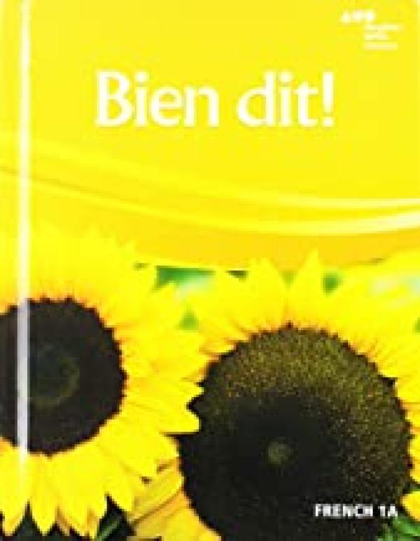Bien Dit 1a Student Edition