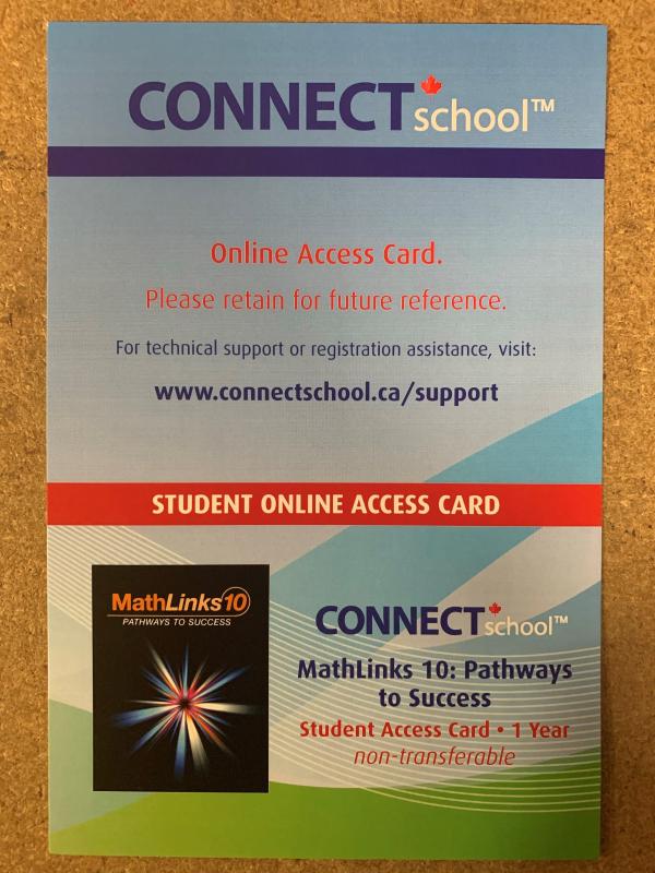 Mathlinks 10 Pathways to Success Connec