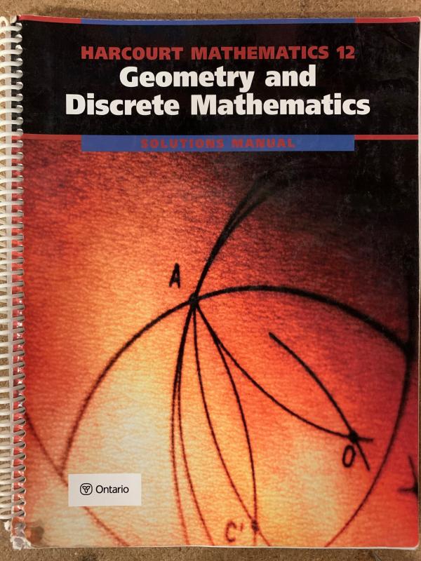Geometry and Discrete Mathematics SM
