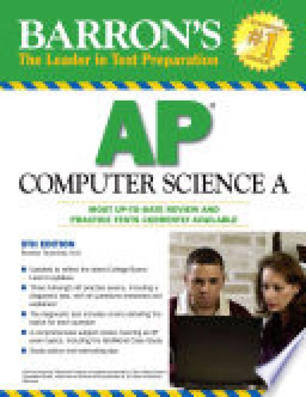 Barron's Ap Computer Science a