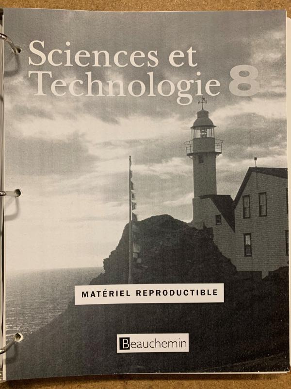 Sciences Et Technologie 8 Blackline Mast