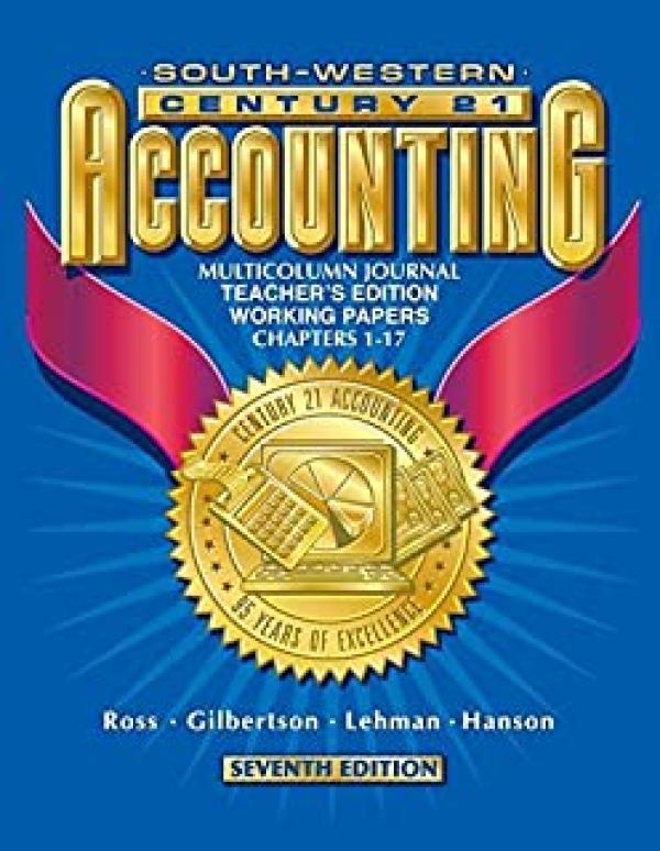 Century 21 Accounting: Multicolumn Journ