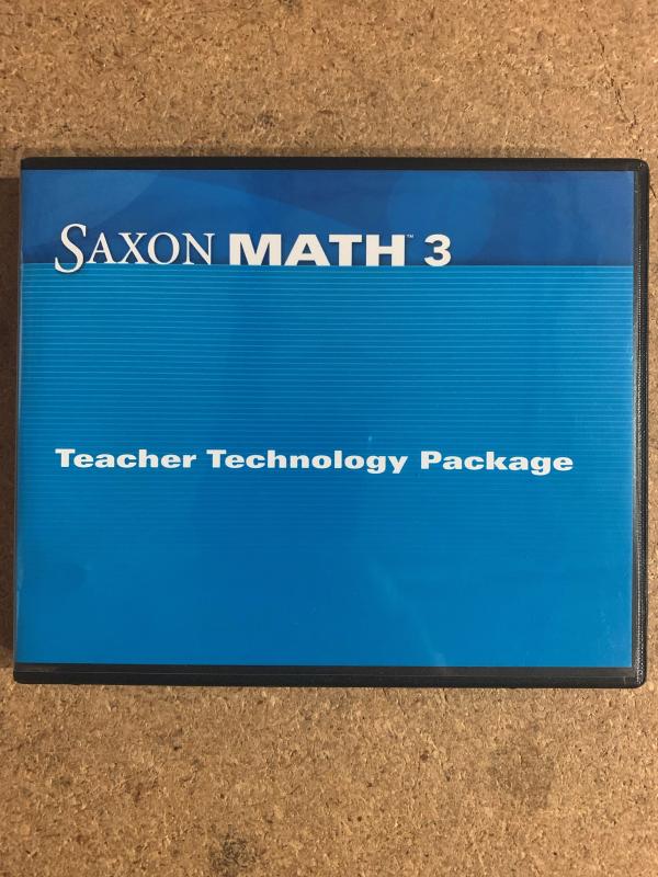 Saxon Math 3: Technology Pack