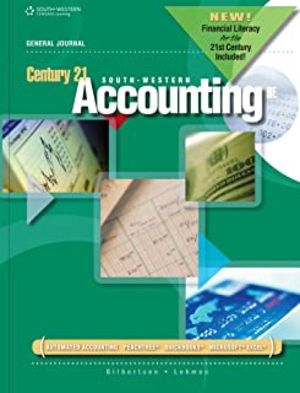 Century 21 Accounting: General Journal,