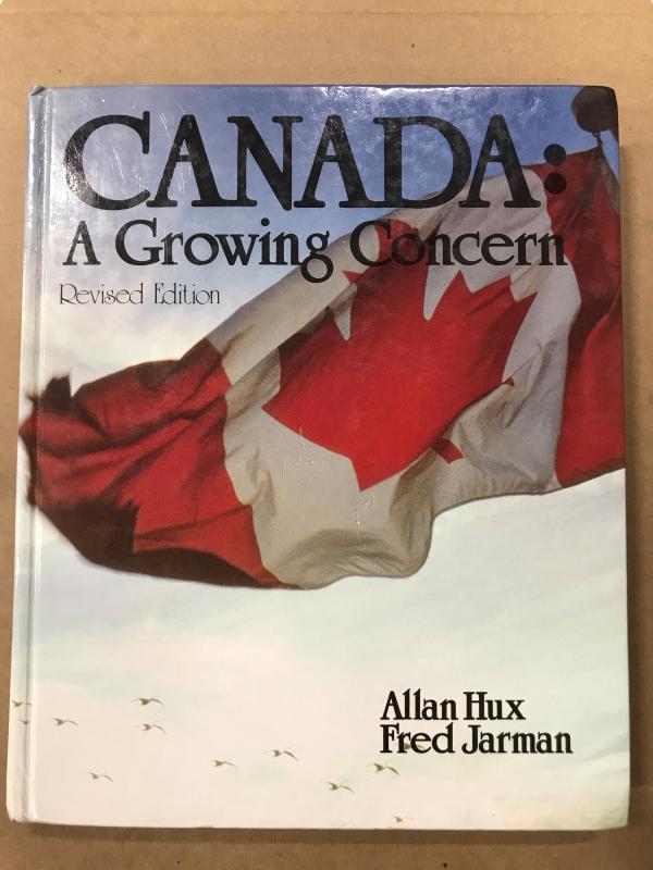 Canada: A Growing Concern Revised Workbo