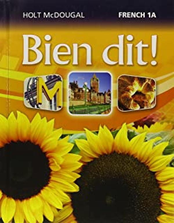 Bien Dit 1a Student Edition (2013)