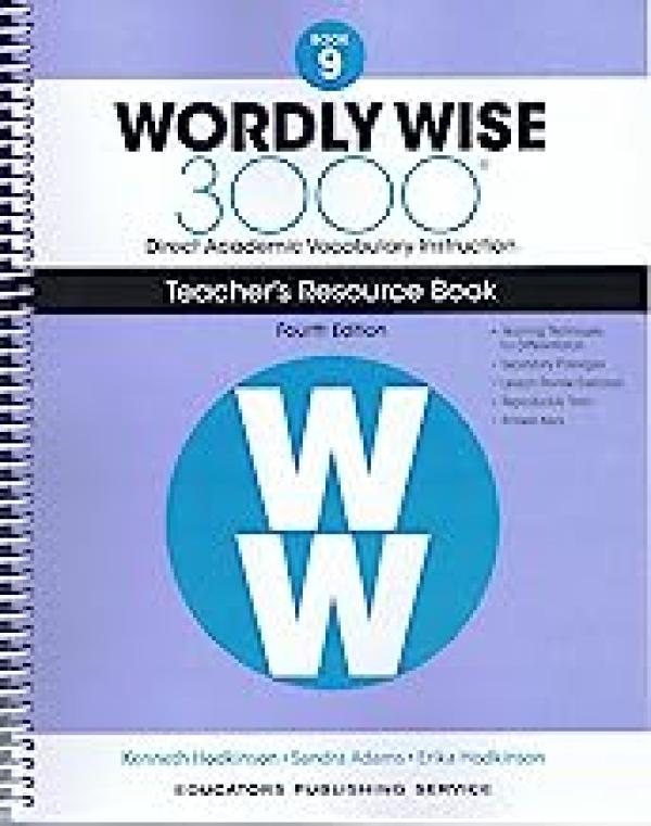 Wordly Wise 3000 4/E Book 9 Teacher's Ed