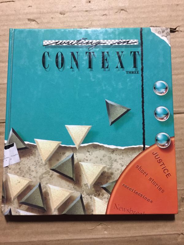 Writing in Context 3 Student