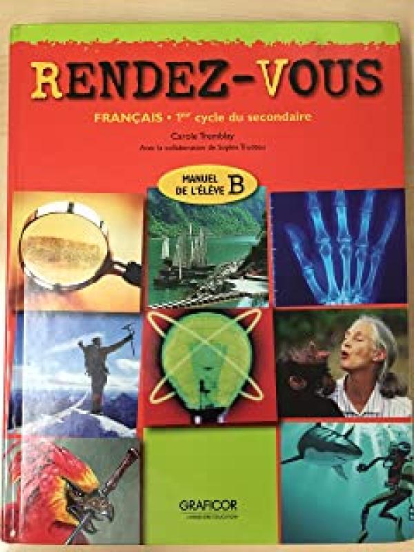Rendez-Vous 1er Cycle 2e Annee Manual B