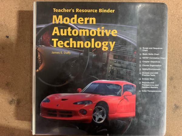 Modern Automotive Technology 5/E TRB